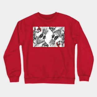 QualauZaz the Fighter Crewneck Sweatshirt